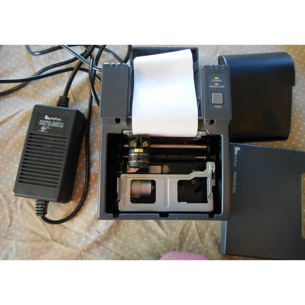 VERIFONE Thermal Printer 900 Receipt Printer Tested Works p002-121-00